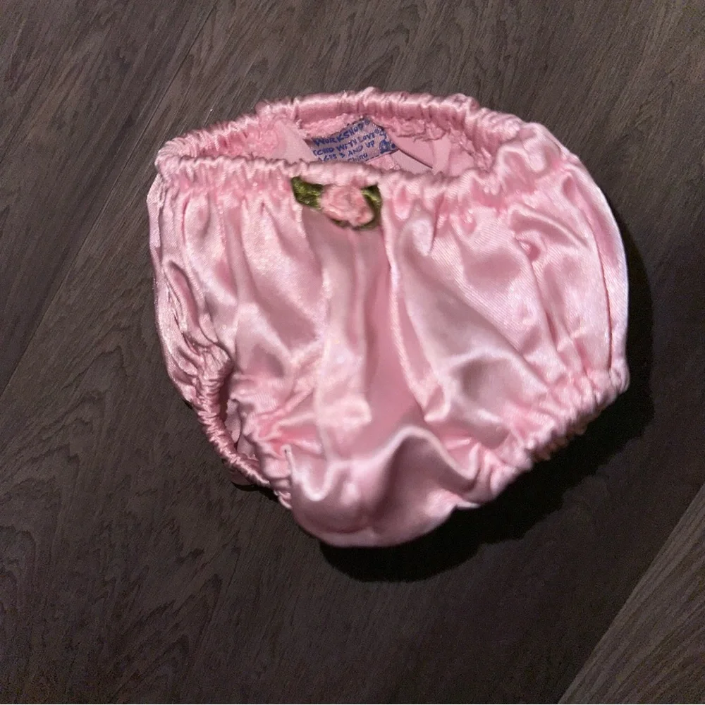 Build-A-Bear Pink Satin/Silk Underwear Panty Panties Undies Clothes Accessory
